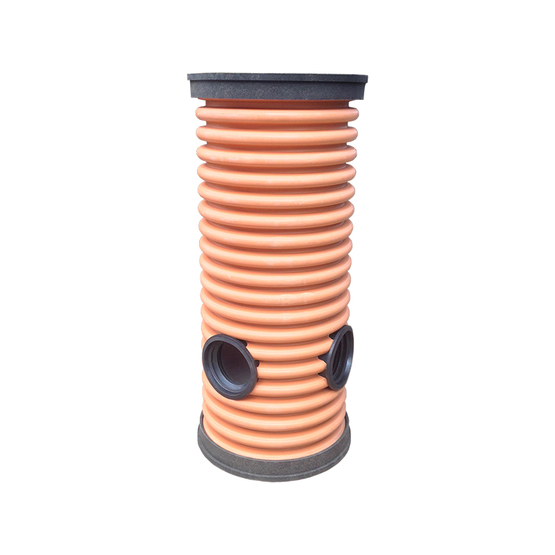 КОМПЛЕКТ: Пластиковый дренажный колодец в сборе ФД ⌀ 315/370 мм с .